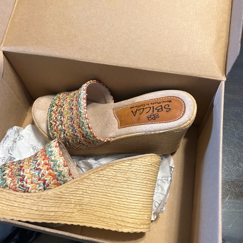 Sbicca heeled sandals